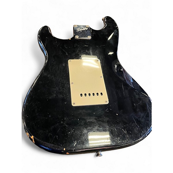 Used Squier Affinity Stratocaster Black Solid Body Electric Guitar
