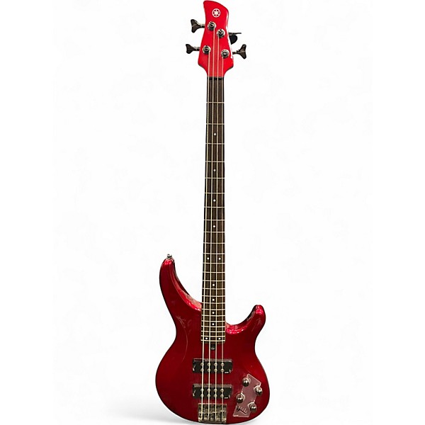Used Yamaha TRBX304 Candy Apple Red Electric Bass Guitar