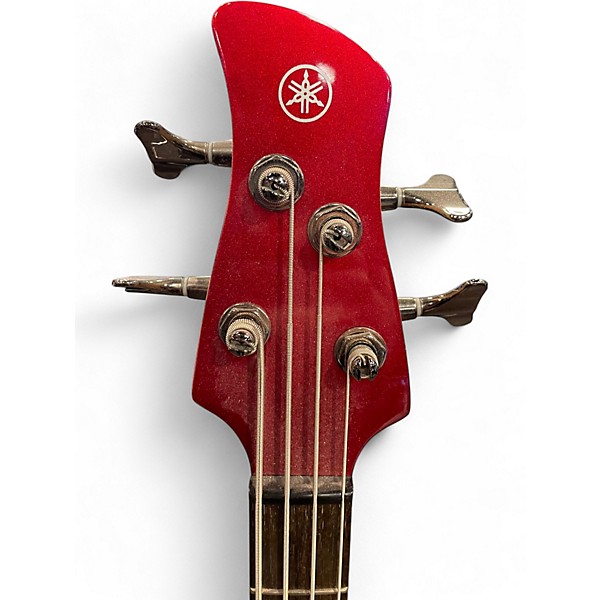 Used Yamaha TRBX304 Candy Apple Red Electric Bass Guitar