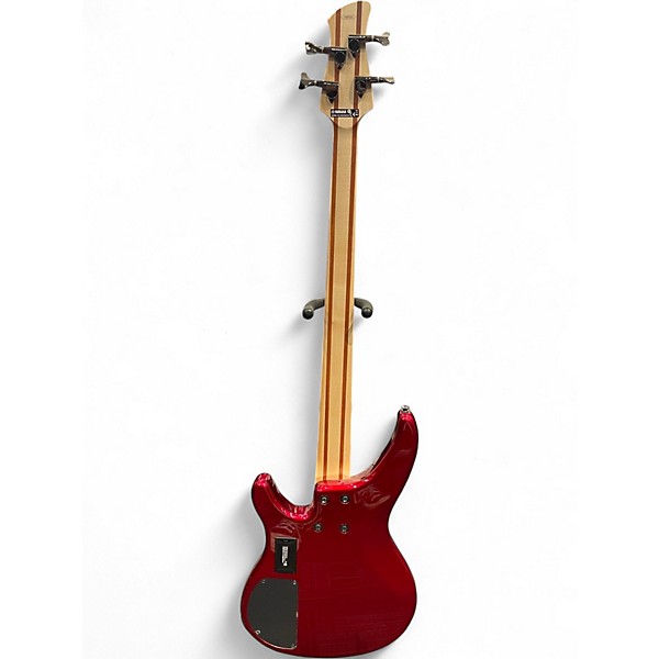 Used Yamaha TRBX304 Candy Apple Red Electric Bass Guitar