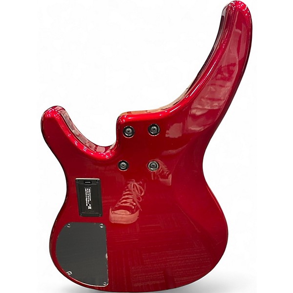 Used Yamaha TRBX304 Candy Apple Red Electric Bass Guitar