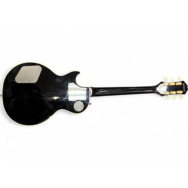 Used Epiphone LES PAUL CUSTOM P-90 Ebony Solid Body Electric Guitar