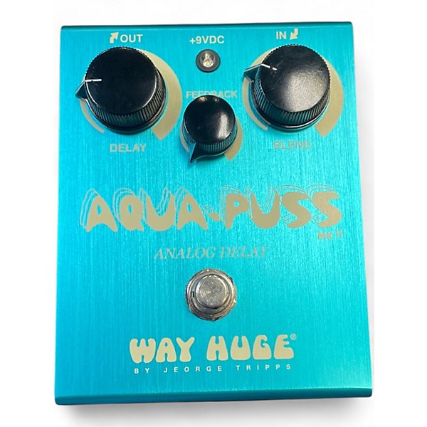 Used Way Huge Electronics WHE701 Aqua Puss Analog Delay Effect Pedal