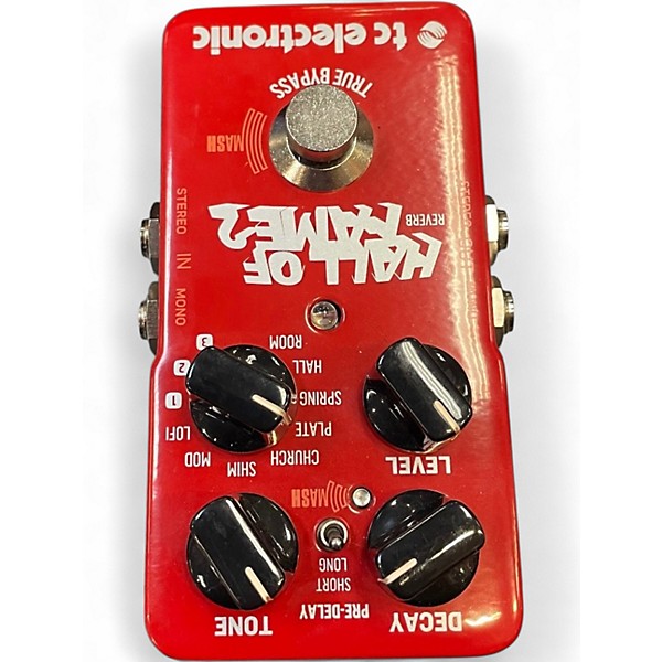 Used TC Electronic Hall Of Fame 2 Reverb Effect Pedal