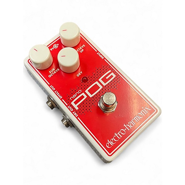 Used Electro-Harmonix Nano POG Polyphonic Octave Generator Effect Pedal