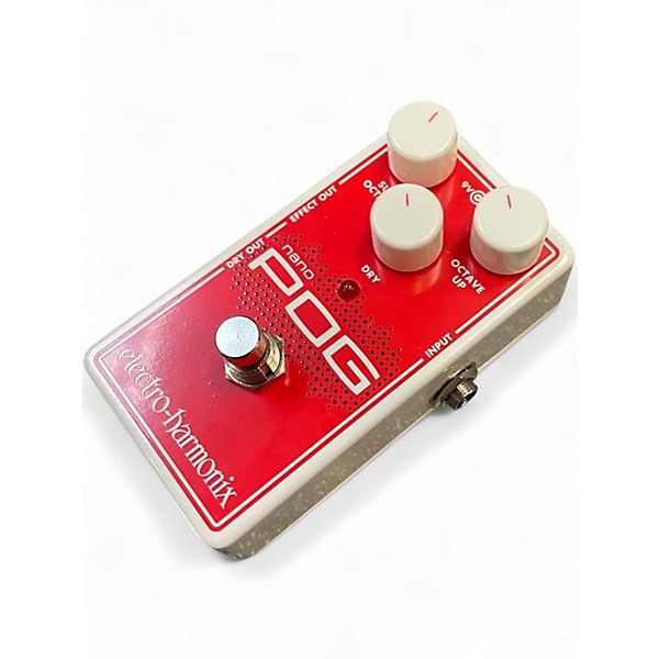 Used Electro-Harmonix Nano POG Polyphonic Octave Generator Effect Pedal