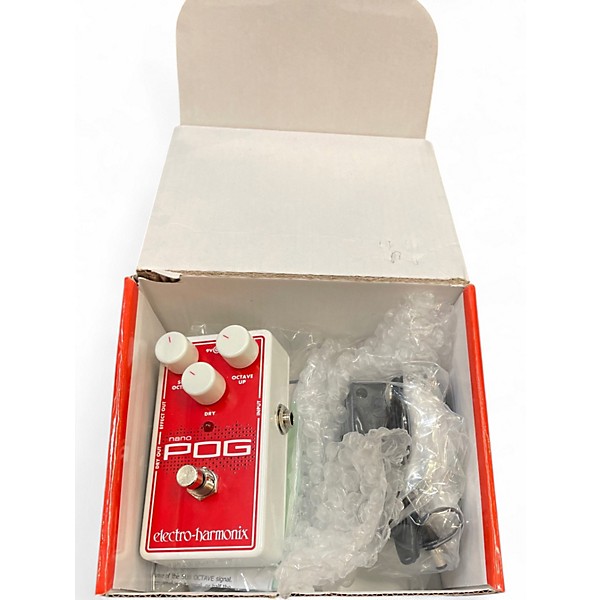 Used Electro-Harmonix Nano POG Polyphonic Octave Generator Effect Pedal