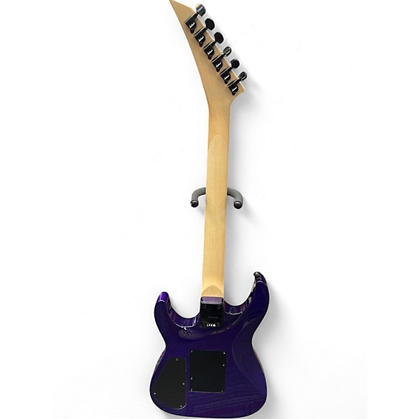 Used Jackson JS34Q Dinky Trans Purple Solid Body Electric Guitar