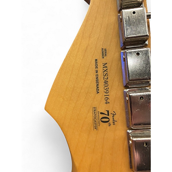 Used Fender Player Stratocaster HSS Plus Top BLUEBERRY BURST Solid Body Electric Guitar