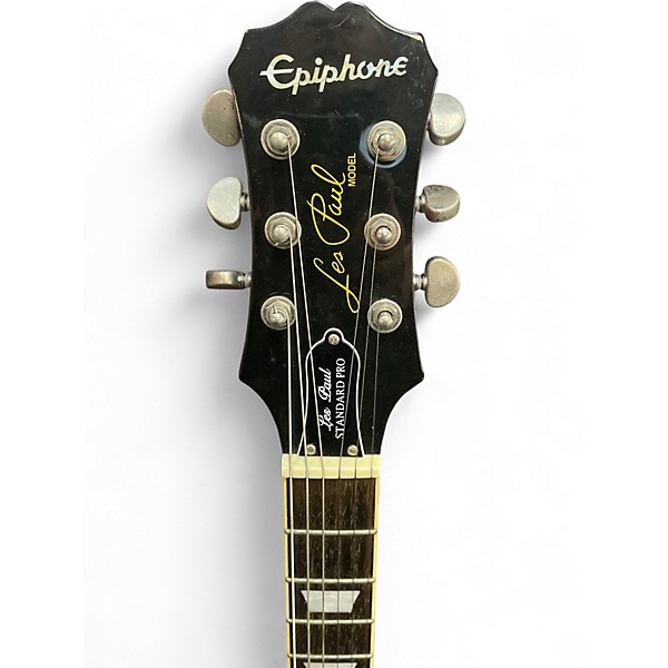 Used Epiphone Les Paul Standard Pro 2 Color Sunburst Solid Body Electric Guitar