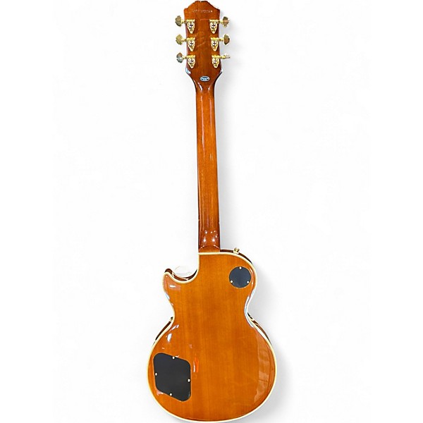 Used Epiphone LES PAUL TANSPARENT AMBER Solid Body Electric Guitar