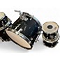 Used Ludwig 5 Piece Backbeat black sparkle Drum Kit