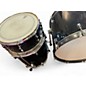 Used Ludwig 5 Piece Backbeat black sparkle Drum Kit