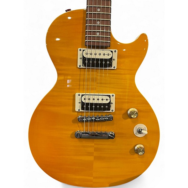 Used Epiphone Les Paul Slash Special II Trans Amber Solid Body Electric Guitar
