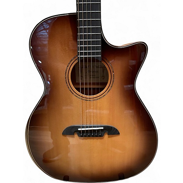 Used Alvarez AG60CE Grand Auditorium Copper Burst Acoustic Electric Guitar