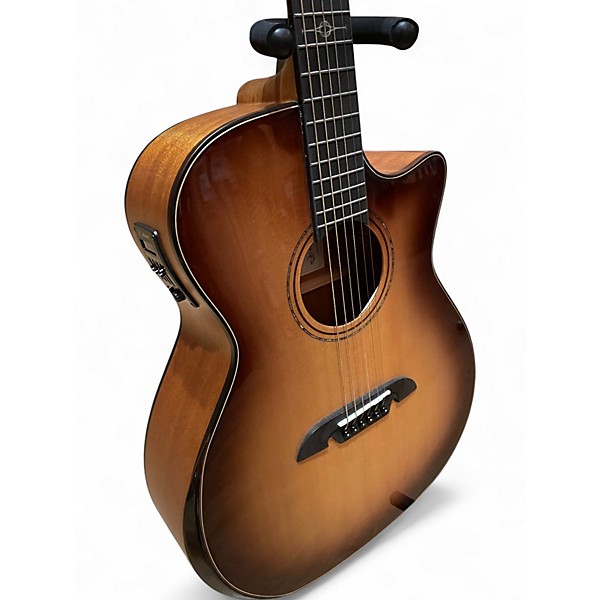 Used Alvarez AG60CE Grand Auditorium Copper Burst Acoustic Electric Guitar
