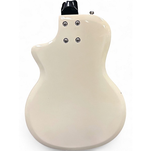 Used Airline TWIN TONE White Solid Body Electric Guitar