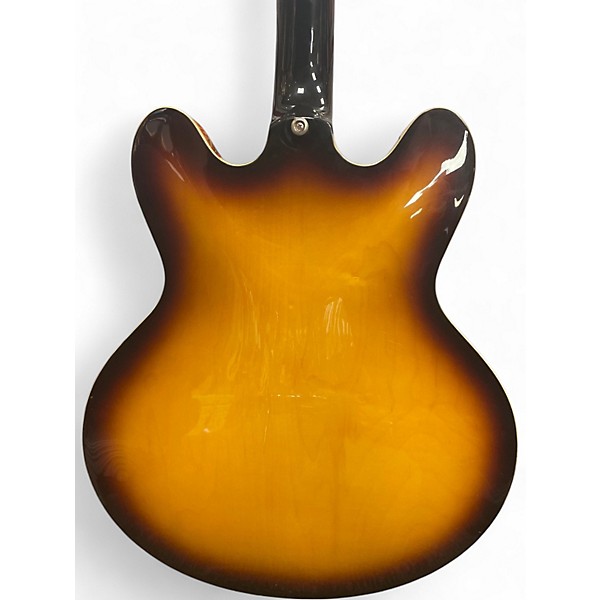 Used Epiphone Casino 2 Tone Sunburst Hollow Body Electric Guitar