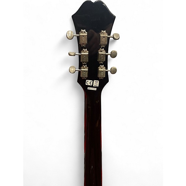 Used Epiphone Casino 2 Tone Sunburst Hollow Body Electric Guitar