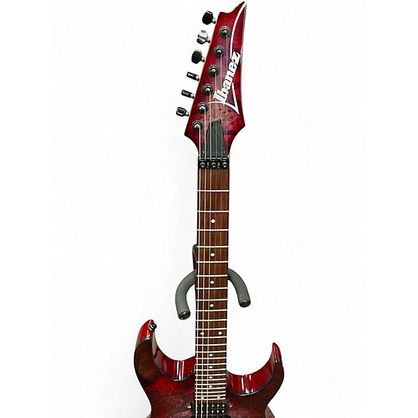 Used Ibanez RG470PB Red Eclipse Burst Solid Body Electric Guitar