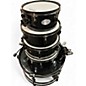 Used Pearl 5 Piece Rythm Traveler BLACK Drum Kit