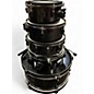 Used Pearl 5 Piece Rythm Traveler BLACK Drum Kit