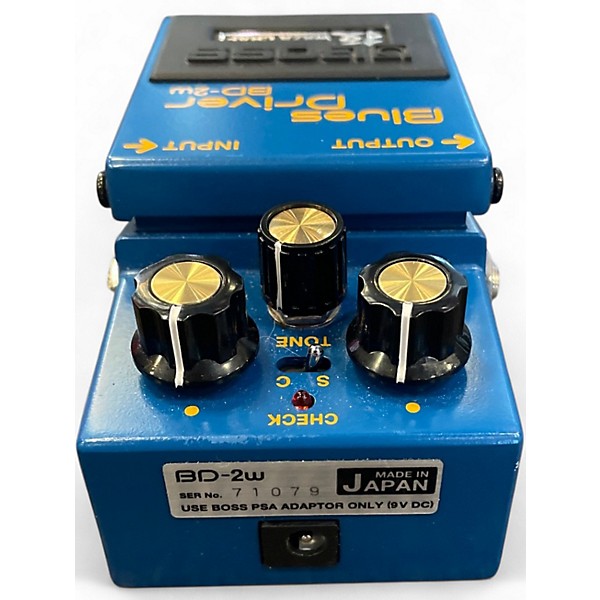Used BOSS BD2W Blues Driver Waza Craft Effect Pedal