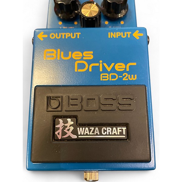 Used BOSS BD2W Blues Driver Waza Craft Effect Pedal