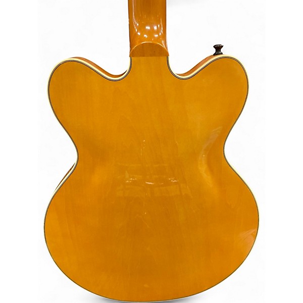 Used Gretsch Guitars Streamliner Limited-Edition Center Block Cat-Eye With V-Stop Vintage Natural Hollow Body Electric Guitar