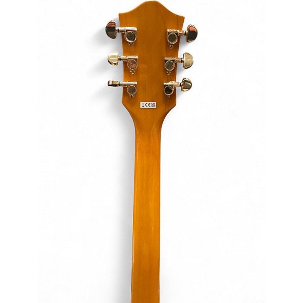 Used Gretsch Guitars Streamliner Limited-Edition Center Block Cat-Eye With V-Stop Vintage Natural Hollow Body Electric Guitar