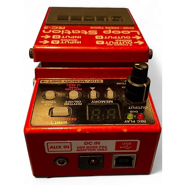 Used BOSS RC3 Loop Station Pedal