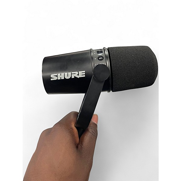 Used Shure MV7 USB Microphone