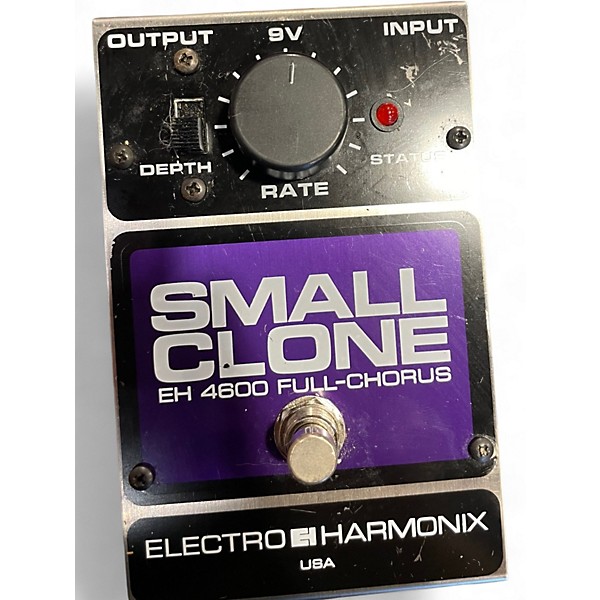 Used Electro-Harmonix Small Clone Analog Chorus Effect Pedal