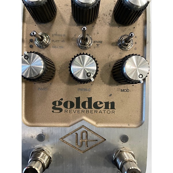 Used Universal Audio GOLDEN REVERBERATOR Effect Pedal