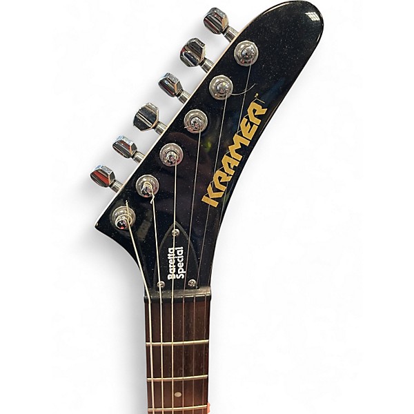 Used Kramer baretta special Cream Solid Body Electric Guitar
