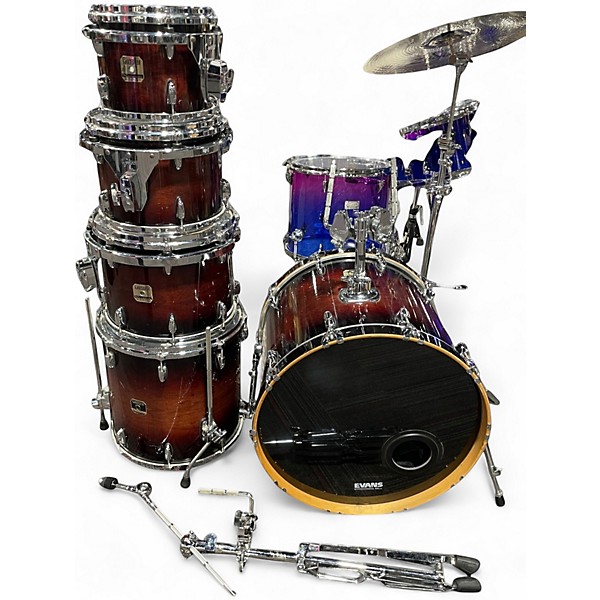 Used Gretsch Drums 5 Piece Renown Brown Drum Kit