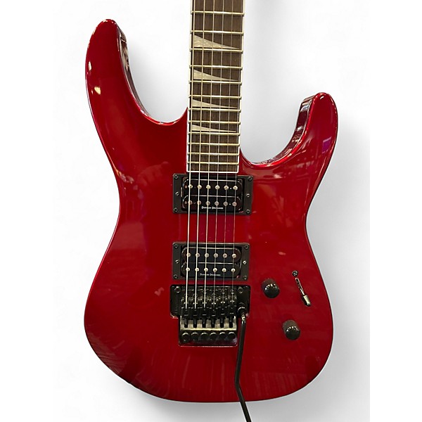 Used 2025 Jackson SLXDX SOLOIST Candy Apple Red Metallic Solid Body Electric Guitar
