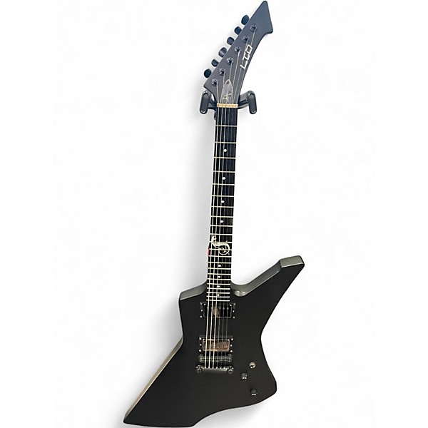 Used ESP LTD James Hetfield Snakebyte Black Solid Body Electric Guitar