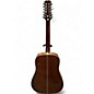 Used Mitchell D120S-12E Natural 12 String Acoustic Electric Guitar