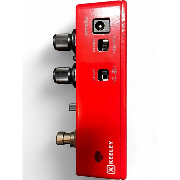 Used Keeley RED NECTAR Dual overdrive/ compressor Effect Pedal