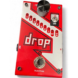 Used DigiTech The Drop Polyphonic Drop Tune Pitch-Shifter Effect Pedal