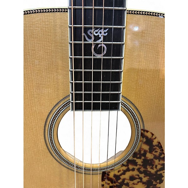 Used Santa Cruz 1934 OM OLD GROWTH ADIRONDACK/MAHOGANY Natural Acoustic Electric Guitar