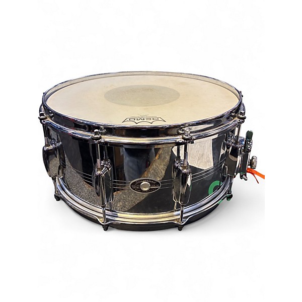 Used Slingerland 6.5in Slingerland No. 133 Gene Krupa Sound King 6.5x14 Chrome Drum