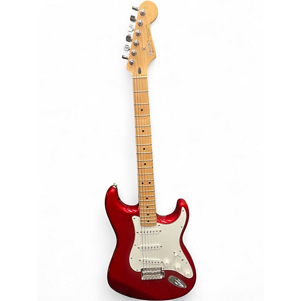 Used Fender Standard Stratocaster Red Solid Body Electric Guitar