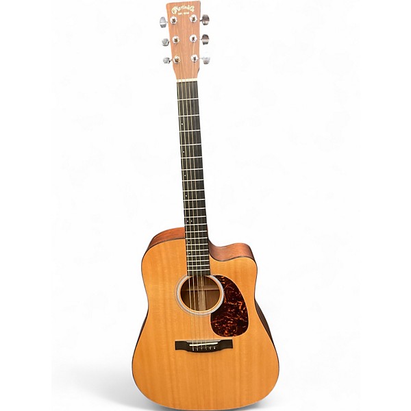 Used Martin DCPA4 Natural Acoustic Electric Guitar