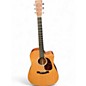 Used Martin DCPA4 Natural Acoustic Electric Guitar thumbnail