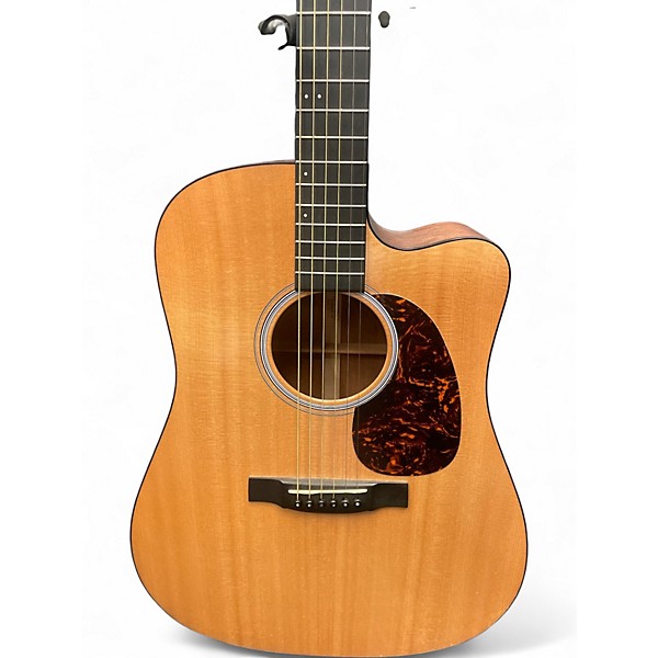 Used Martin DCPA4 Natural Acoustic Electric Guitar