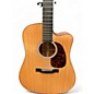 Used Martin DCPA4 Natural Acoustic Electric Guitar