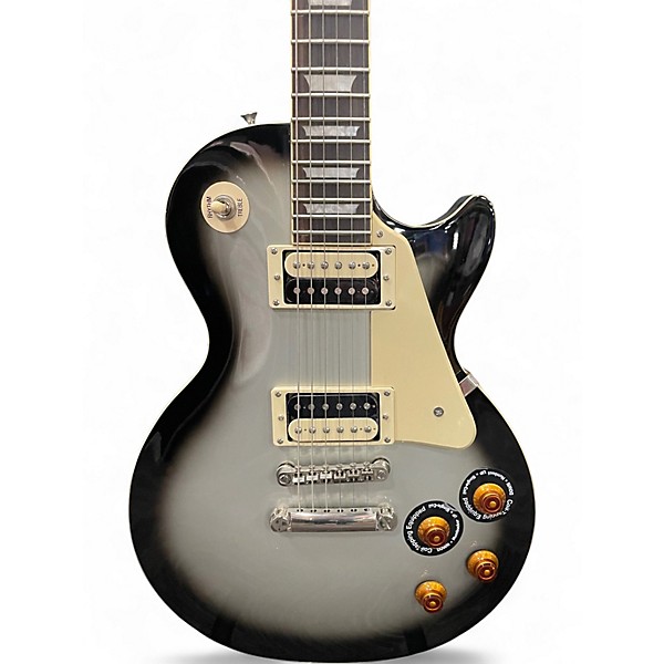 Used Epiphone Les Paul Traditional Pro Silverburst Solid Body Electric Guitar