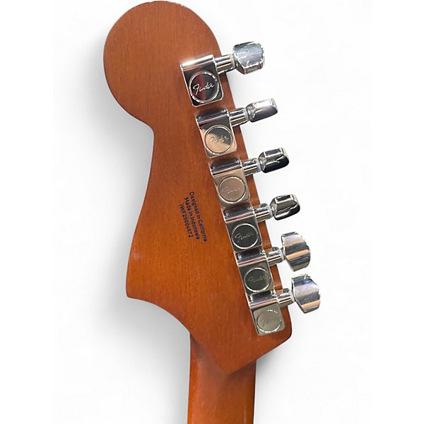 Used Fender American Acoustasonic Jazzmaster Natural Acoustic Electric Guitar